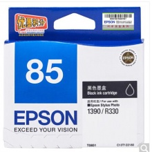 爱普生（Epson）T0851（T1221） 黑色墨盒 C13T122180（适用PHOTO 1390 R330）