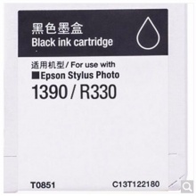 爱普生（Epson）T0851（T1221） 黑色墨盒 C13T122180（适用PHOTO 1390 R330）