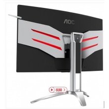 AOC AGON 爱攻II AG322QCX 31.5英寸 2K高清 144hz ΔE<3 1800R 大屏曲面全接口游戏电竞升降电脑显示器