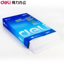 得力（deli） 7413 A4 莱茵河复印纸 80g 500张/包 单包装